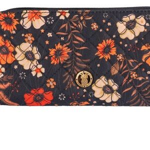 Simply Southern Black Floral Phone Wallet